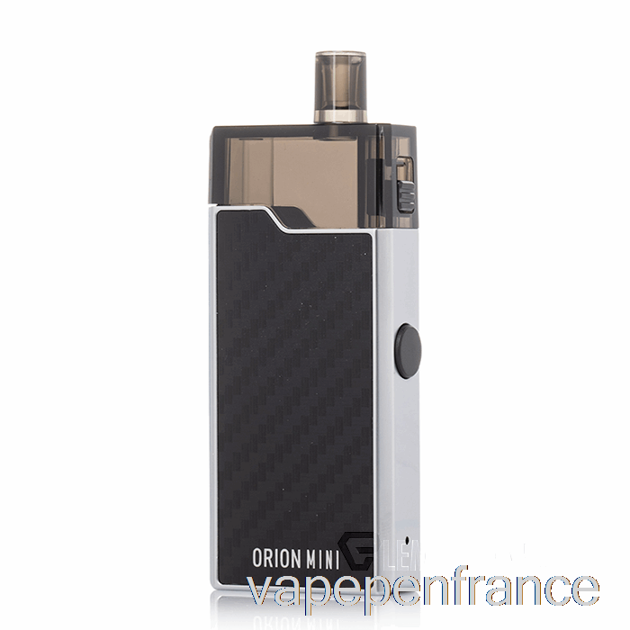 Vape Perdu Orion Mini 17w Système De Dosettes Stylo Vape En Fibre De Carbone Argenté